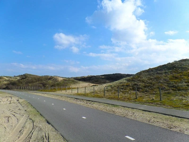 Dunas em Katwijk, na Holanda